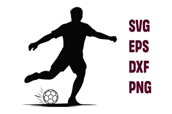 Football Player Kicking SVG: A Versatile Embroidery Design