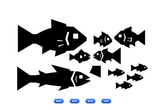 Geometric Fish SVG Clipart Pack Review
