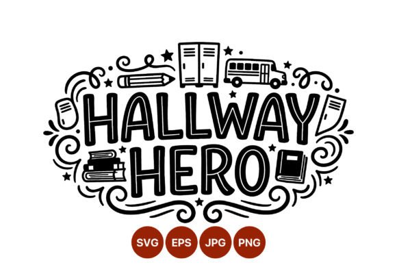 Hallway Hero School Text Vector: A Designer's Review