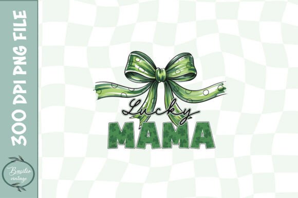 Lucky Mama St. Patrick's Day Teacher PNG