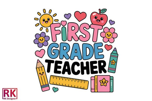 Review: FIRST GRADE TEACHE, Cute Boho Teacher