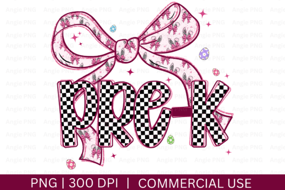 Review of Retro Easter Pre-K Teacher PNG