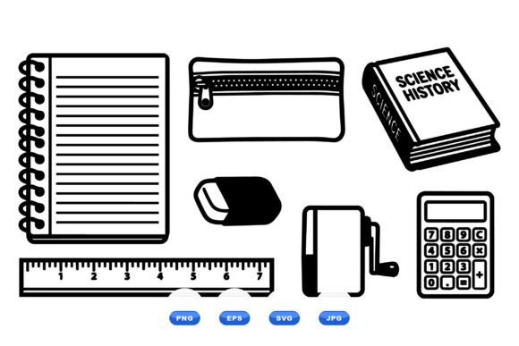 School Supplies Clipart Pack: A Designer's Review