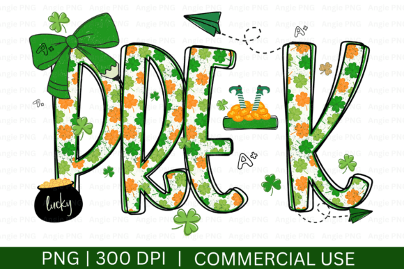 St. Patrick's Day Pre-K Teacher PNG Review