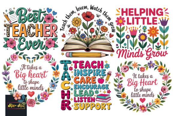 Teacher PNG Bundle: A Versatile Design for Crafters