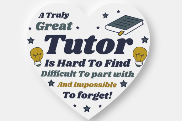 Thank You Tutor Teacher Heart: A Perfect Gift